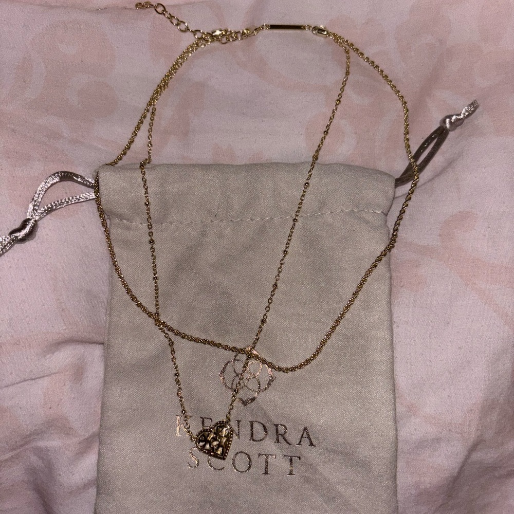 Kendra Scott Anna Filigree 14K Gold Over Brass Multi-Strand Necklace